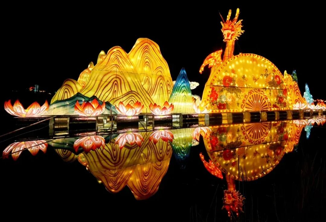 有对象的去约会，没对象的去脱单！烟台植物园迎新春灯会给你安排好了