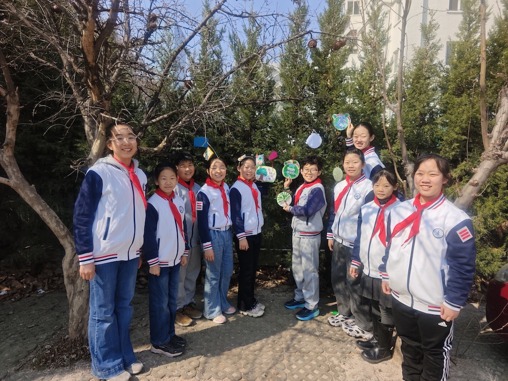 芝罘区建昌街小学开展植树节主题活动