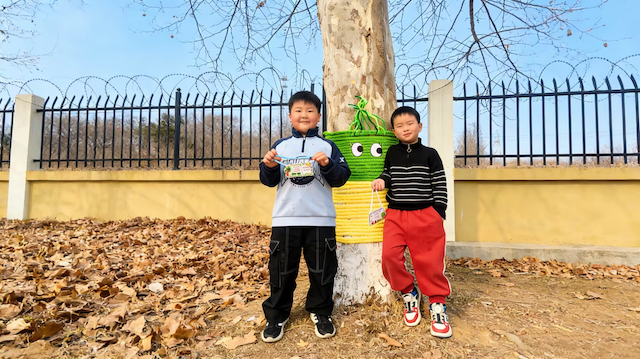 莱山区院格庄街道中心幼儿园开展植树节亲子实践活动