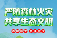 海报|严防森林火灾 共享生态文明