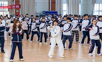 传承国粹！首届国际太极拳日活动走进烟台职业学院