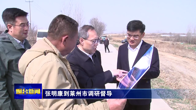 张明康在莱州市调研督导时强调：更好统筹发展和安全，奋力推动高质量发展