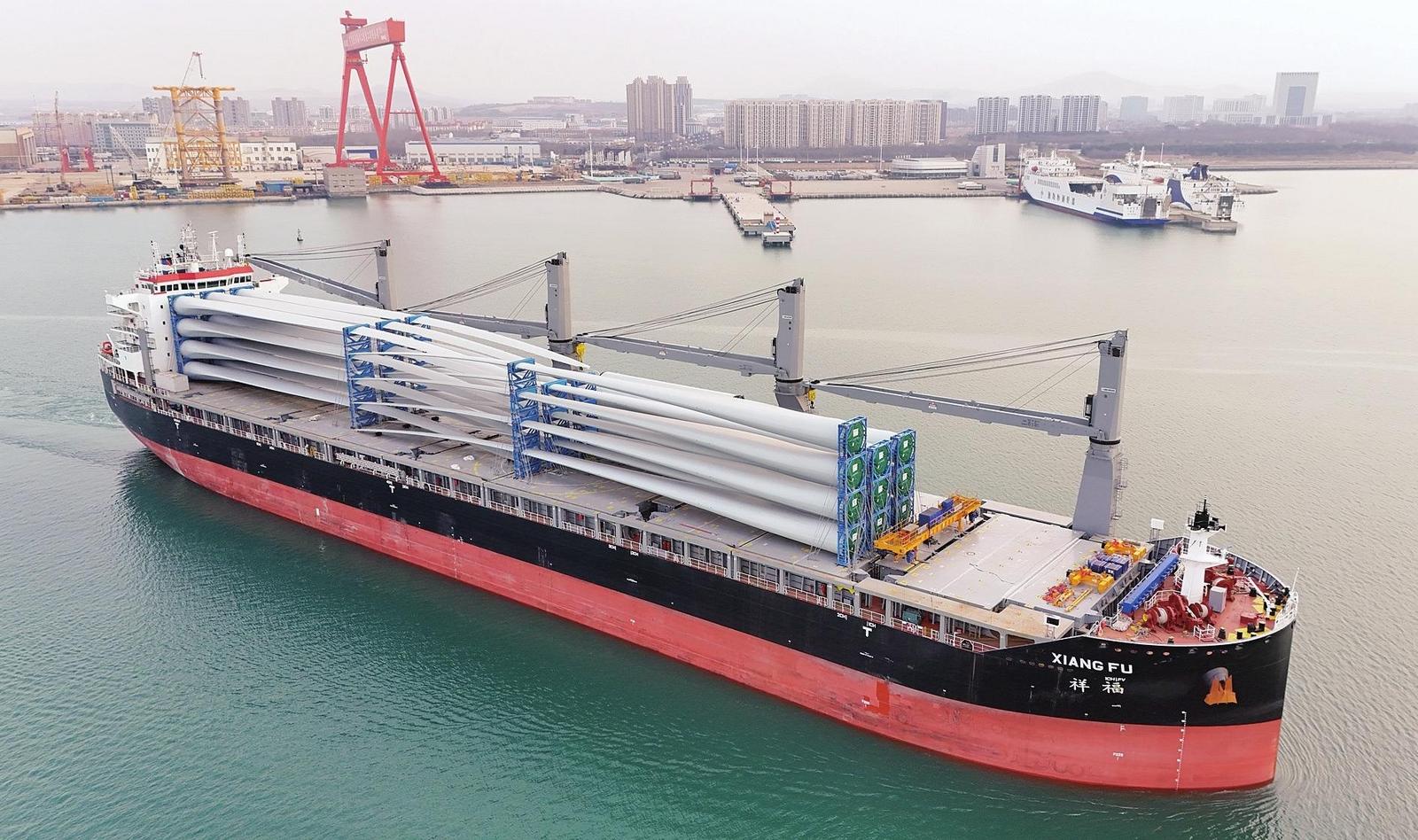 图片新闻|风电设备出口欧洲