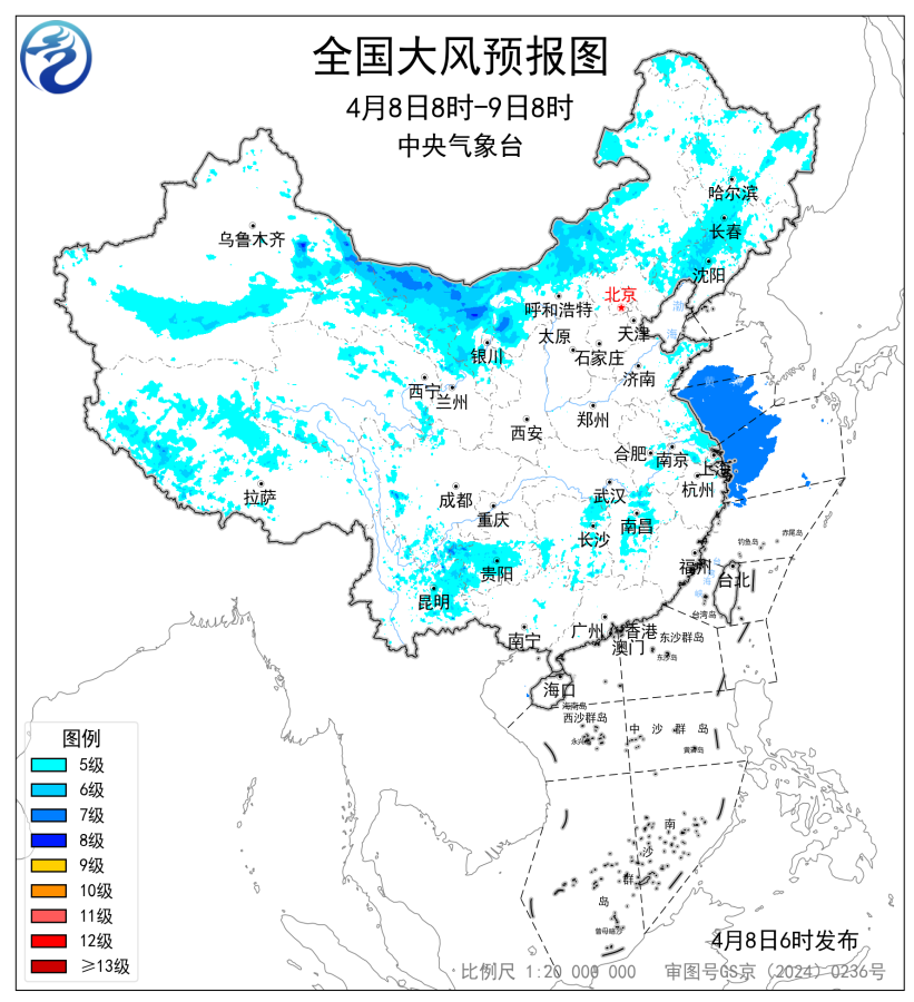 暴雨+强对流+大风三预警齐发 这些地方需注意防范