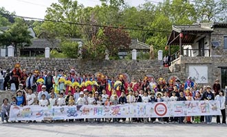 海阳盘石店镇缪家村户外美育写生研学活动圆满举办