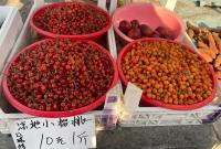 烟台本地凉地小樱桃抢鲜上市