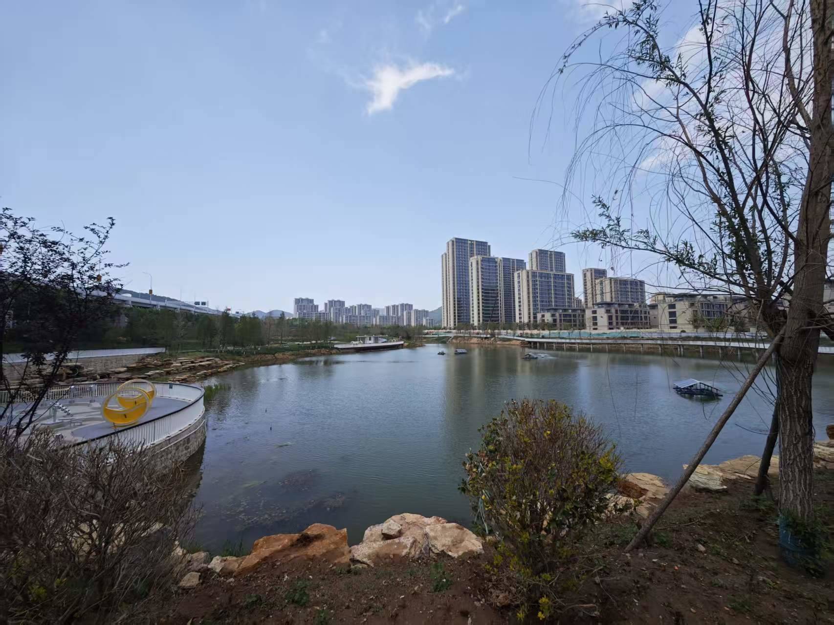 陈家水塘竣工在即，山海快速路东将新添亲水打卡地