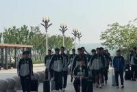 刚刚，烟台队从招远出发，乘坐动车出征聊城。5月23日本周六，齐鲁超赛烟台队将客场对战聊城队。