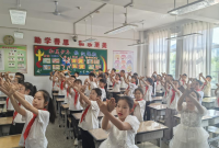 童声飞扬 唱响童年——南通路小学开展班级合唱比赛