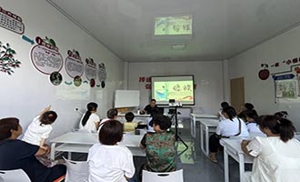 莱阳市“宋琬学堂”美育大讲堂走进吕格庄镇大野头村新时代文明实践站