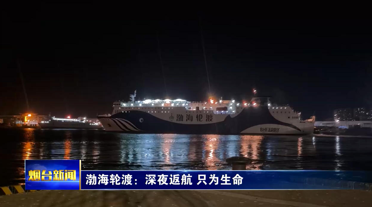 渤海轮渡：深夜返航 只为生命