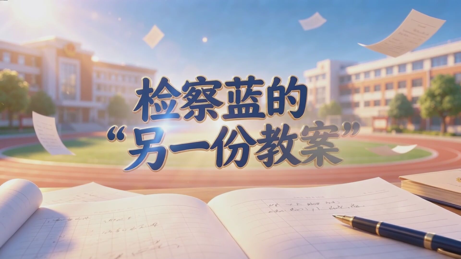 教师节特辑 | 检察蓝的“另一份教案”